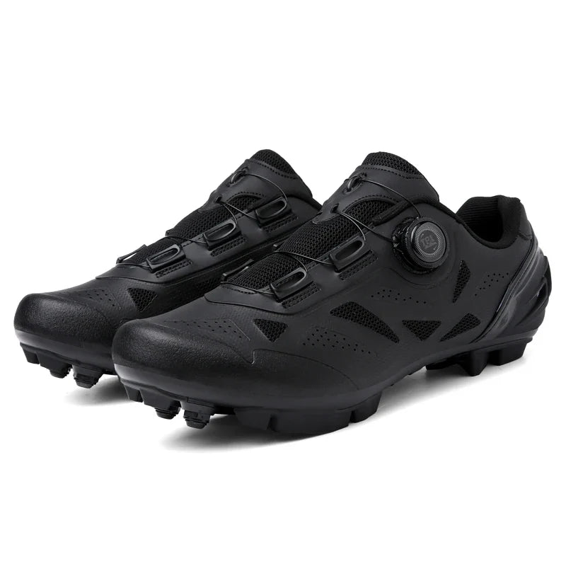 MTB Cycling Shoes — Flat Mountain Sneakers for Men & Women, SPD Cleat Compatible