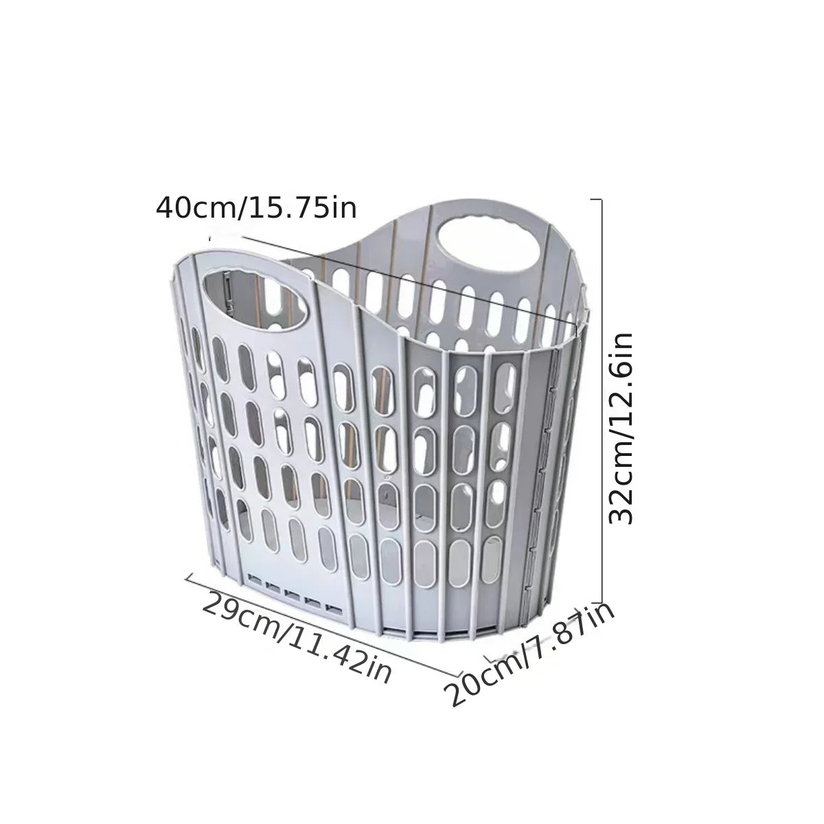 Modern Foldable Laundry Hamper – High-Capacity Portable Clothes Organizer, Durable Laundry Basket for Home & Bathroom