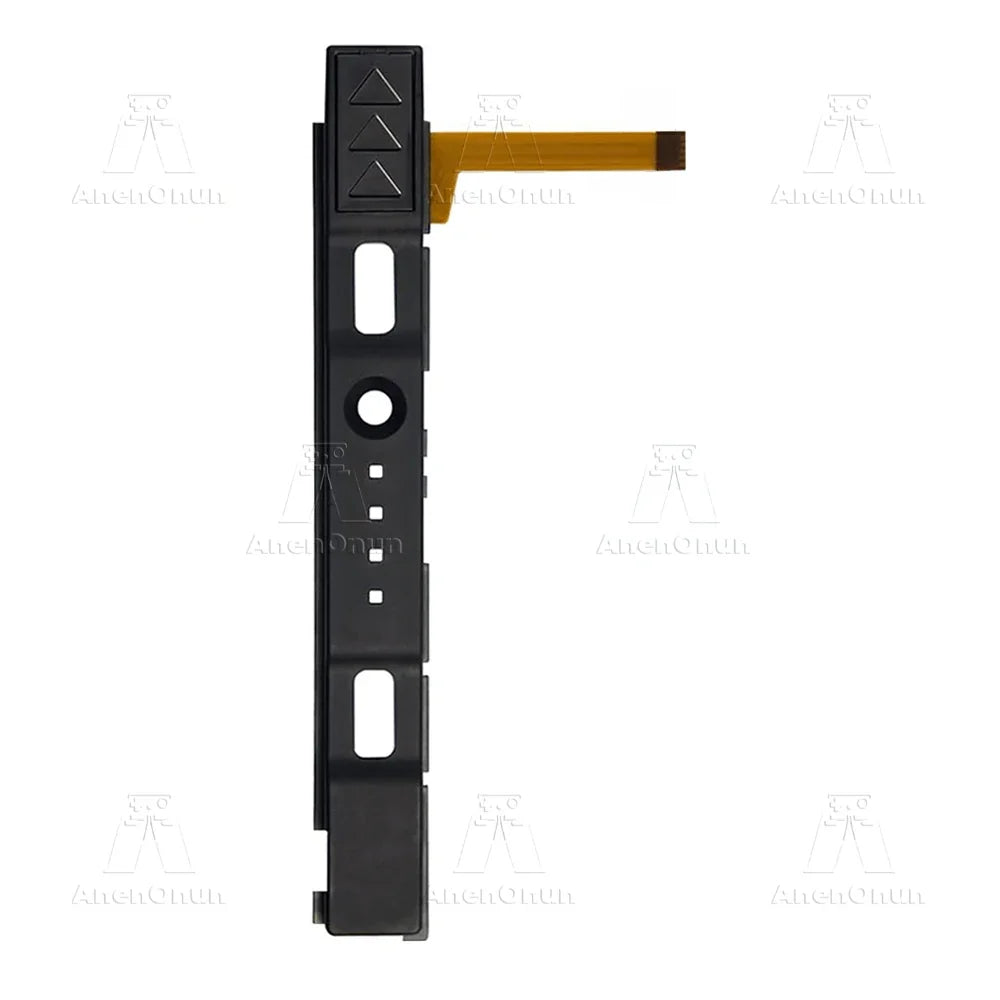 Switch JoyCon Slide Rail Repair Kit - Left & Right Replacement Rails with Sensor Flex Cable for Switch OLED Controllers