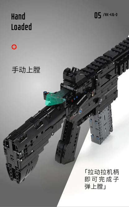 AK47 & AWM Sniper Gun Building Block Set – Military MOC Model Toy for Boys Holiday Gift