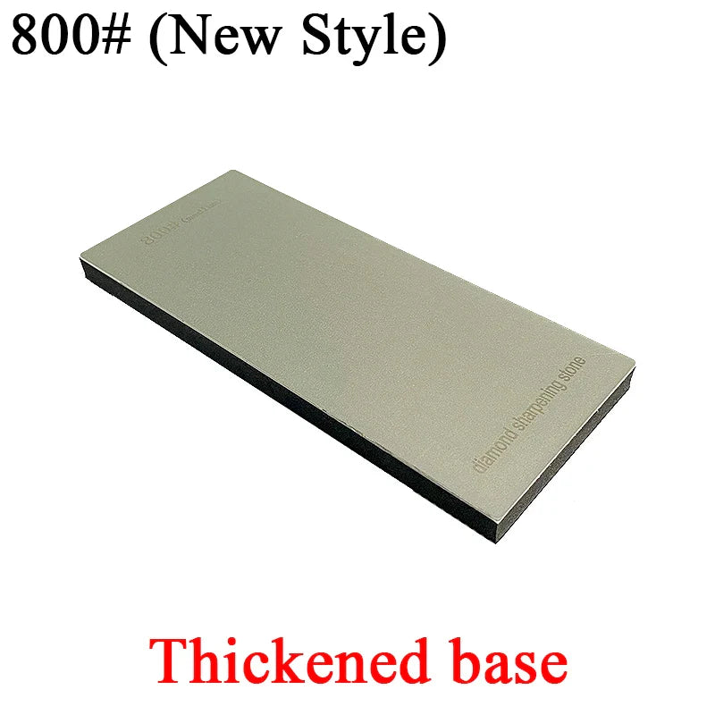 Thickened Non-Slip Diamond Knife Sharpener – 15° Kitchen Whetstone & Leather Polishing System