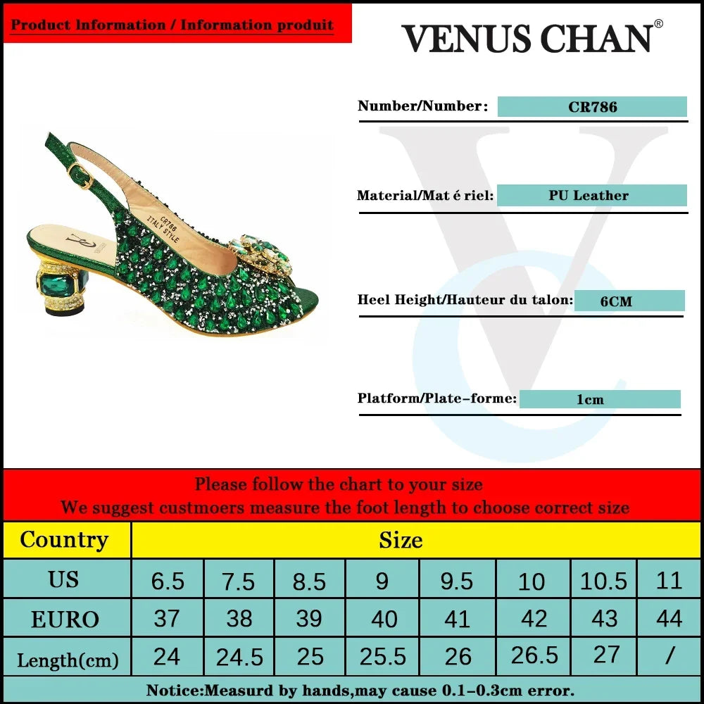 Silver Nigerian Women’s Shoe & Bag Set - African Fashion Party & Wedding Accessories