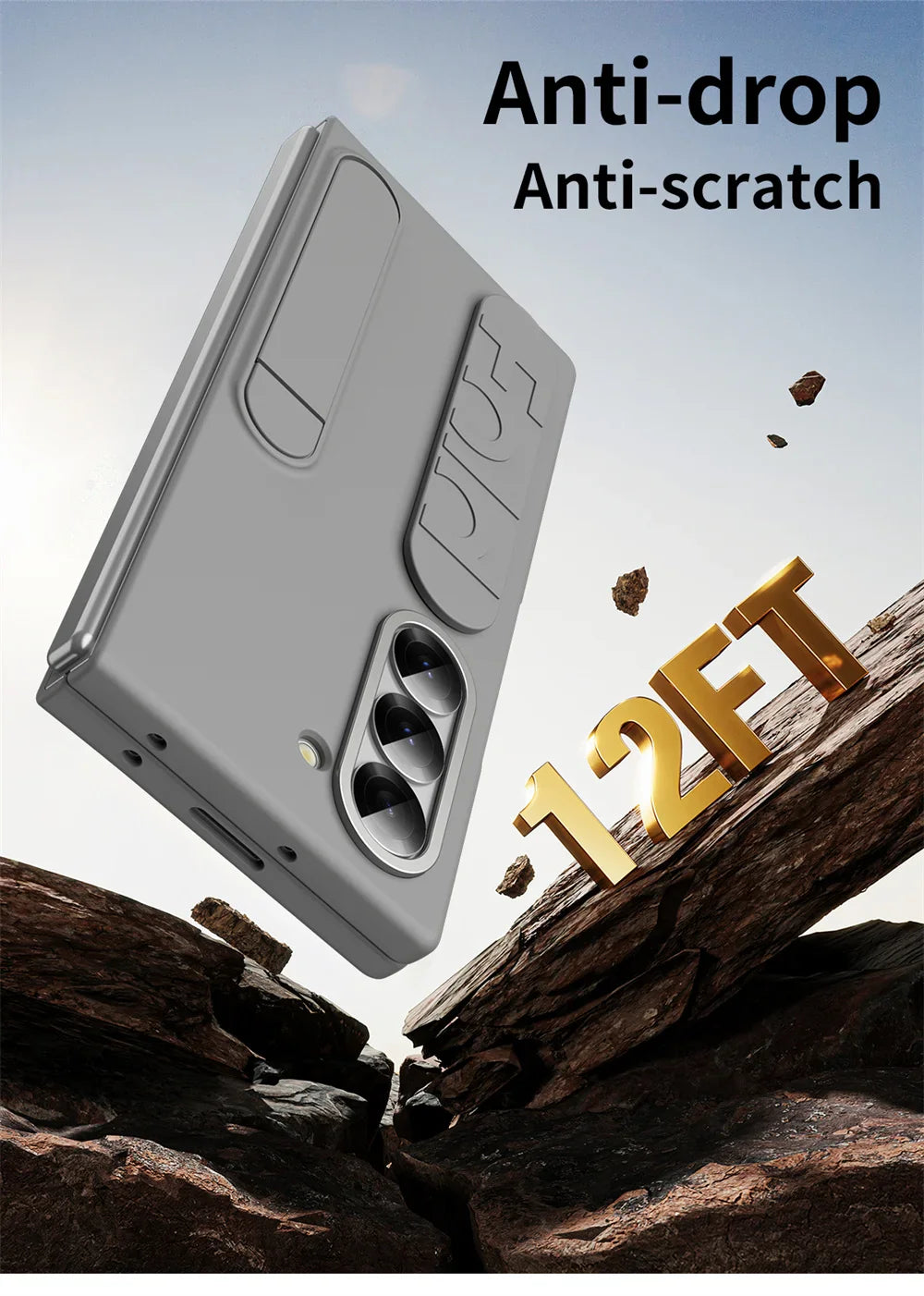 Luxury Wristband Case for Samsung Galaxy Z Fold 3-7 – Invisible Bracket Silicone Cover with Hand Strap & Folding Stand