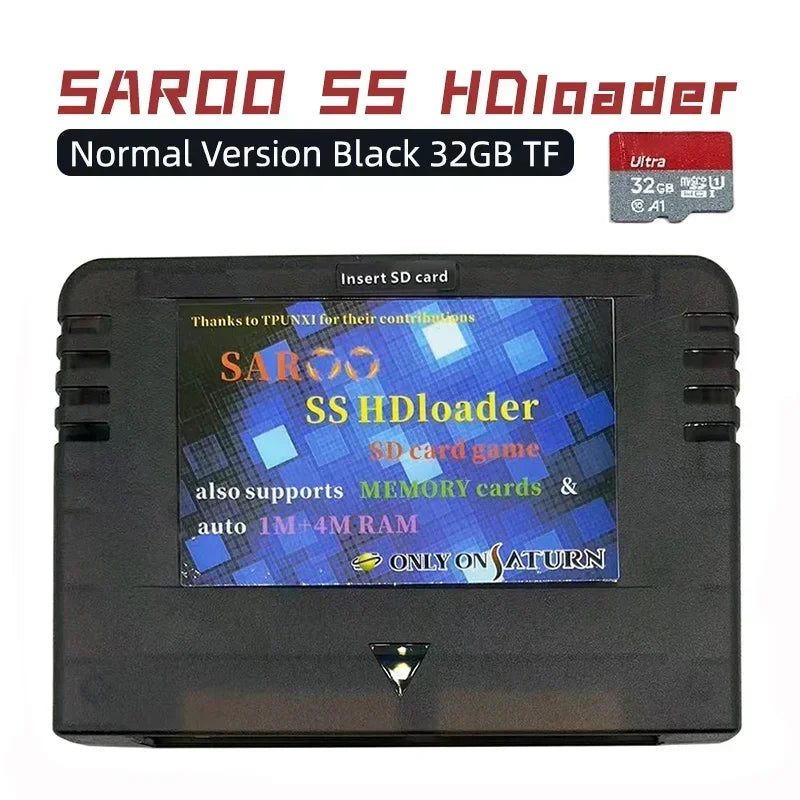 SEGA Saturn 0.7 Firmware SAROO SS Fast Reading Card – TF/SD Card Direct Reading Accelerator for Console