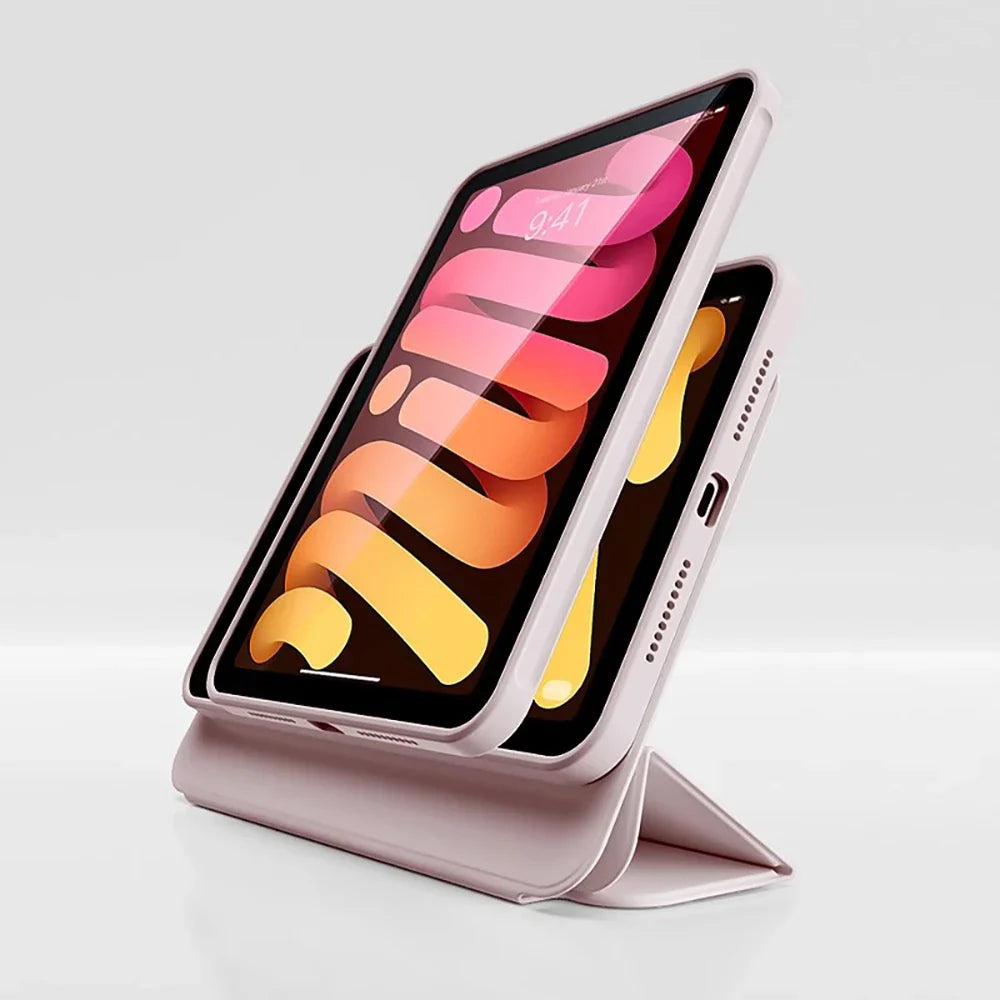 Magnetic Folio Case for iPad Mini 6 & 7 (8.3") – Smart Folding Tablet Cover & Protective Case