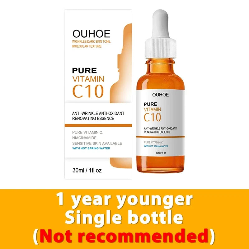 Vitamin C Wrinkle Remover Face Serum – Lifting, Firming & Anti-Aging Essence for Brightening & Nourishing Skin