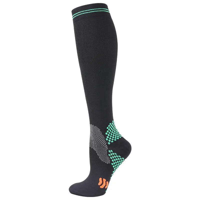 S-XXL Compression Socks - Medical Support Stockings for Nurses, Doctors, Golf, Sports & Varicose Vein Relief