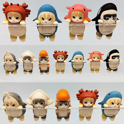 2024 Mofusand Blind Box Mini Anime Figures – Decorative Ornaments & Dolls for Fans, Kids' Christmas & Birthday Gifts
