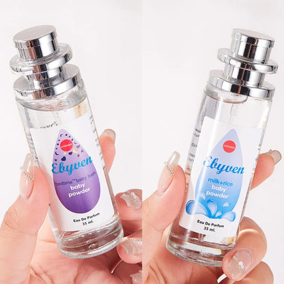 Milk Rice Baby Powder Eau de Parfum 35ml – Long-Lasting Bloom Bedtime Scent, High-Quality Portable Perfume by Israel Tower