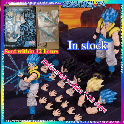 Demoniacal Fit Gogeta Figure – Dragon Ball SHF Hero Waltz Ultimate Dance Action Collectible Toy Figurine Gift