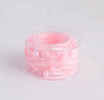 6cm Rainbow Gradient Fishtail Yarn Ribbon - Colorful Edging Trim for Hair Accessories, Cake Packaging & DIY Crafts