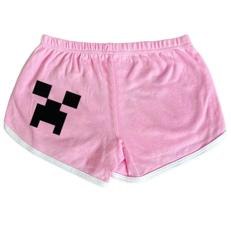 Harajuku Letter Print Y2K Shorts — Punk, Goth, Hiphop, Vintage Streetwear Half Pants for Women