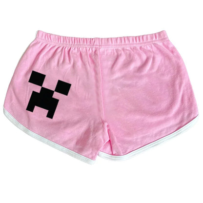 Harajuku Letter Print Y2K Shorts — Punk, Goth, Hiphop, Vintage Streetwear Half Pants for Women