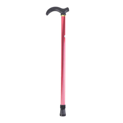 Adjustable Walking Stick – 2-Section Anti-Skid Crutch for Seniors & Hiking