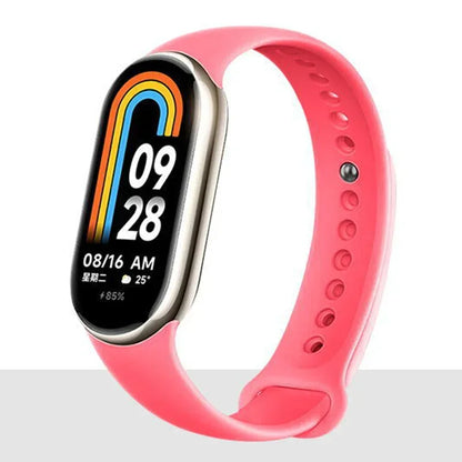 Silicone Sport Strap for Xiaomi Mi Band 8 NFC – Replacement Smartwatch Bracelet