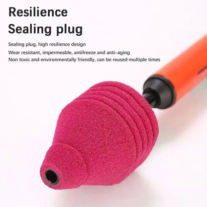 High Pressure Toilet Pipe Plunger – Silicone One-Shot Sewer Dredging Tool for Quick Unblocking