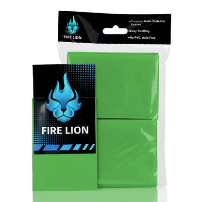 100pcs Trading Card Sleeves - 66x91mm Matte Deck Protectors for Standard Collectible Cards