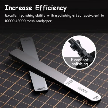 DSPIAE Ultimate Precision Glass Files – MSF-13/SF-15/SF-16/SF-17 for Gundam Model Making, Hobby DIY Tools