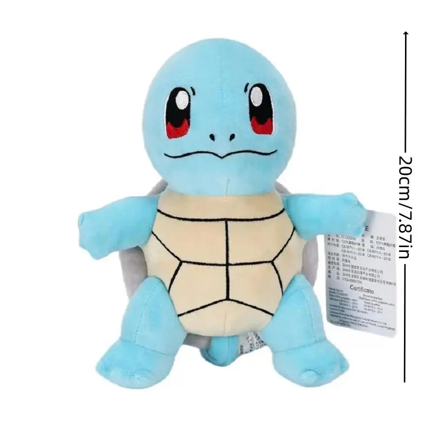 Original Pokémon Gengar Plush 24cm – Cute Pikachu Soft Stuffed Toy Doll for Kids Birthday Gift