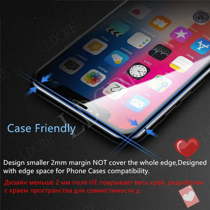 4 Pack Samsung Galaxy A52 Screen Protector – 9H Tempered Glass Full Cover with Strong Adhesive
