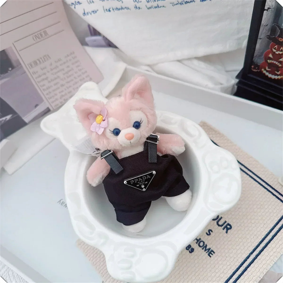 17cm Labubu Mini Doll Outfit Set - Hat, Clothes & Shoes for Labubu II Sitting Party Game Accessories