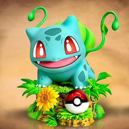 10cm Pokemon Bulbasaur Anime Figure – PVC Action Toy for Kids & Collectors