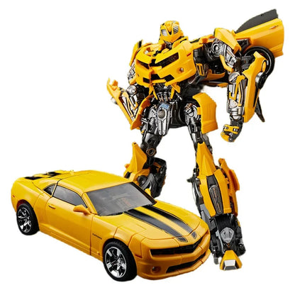 Autobots Transformation Toy – 28cm Alloy Warhammer Bumblebee Action Figure, Boy’s Birthday Gift