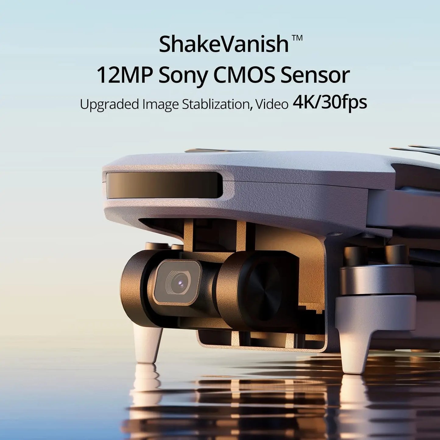 Potensic ATOM SE Drone — Under 249g GPS, Auto Return, Single-Axis Gimbal, EIS, 4KM Waypoint & Follow Me