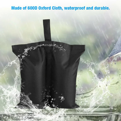 Outdoor Gazebo Foot Leg Weights: Camping Equipment Sand Bags for Marquee Waterproof Tent - Garden & Outdoor Accessories