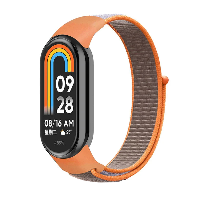 Nylon Loop Strap for Xiaomi Mi Band 3-9 – Replacement Sport Smartwatch Wristband
