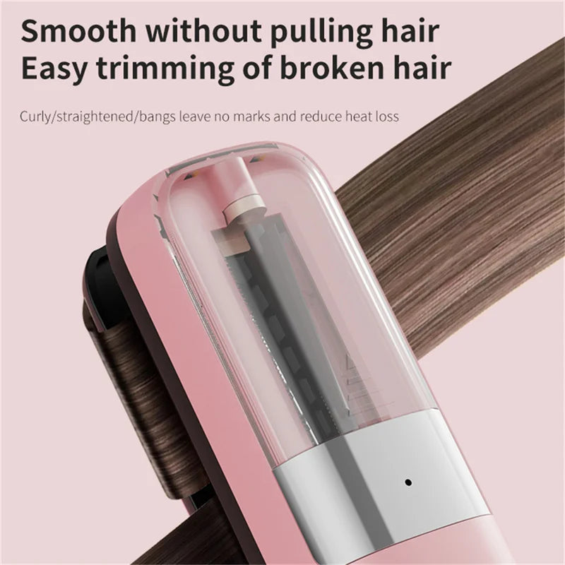 Professional Cordless Hair Ends Trimmer – Automatic Split Remover for Dry, Damaged, Brittle Hair in Women