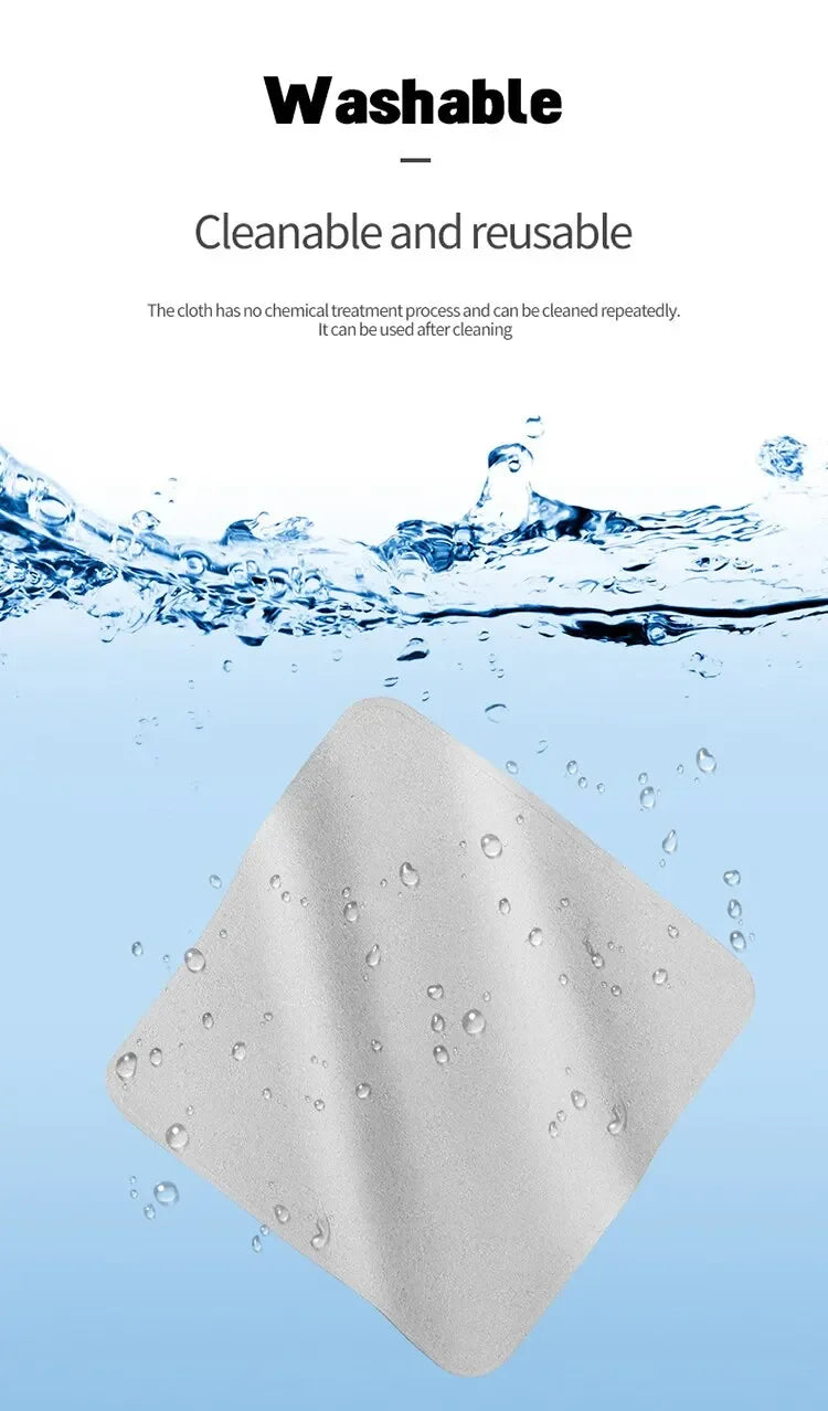 New Nano-Texture Polishing Cloth for Apple Devices – 1:1 Screen Cleaner for iPhone, iPad, Mac, iPod Pro & Apple Watch