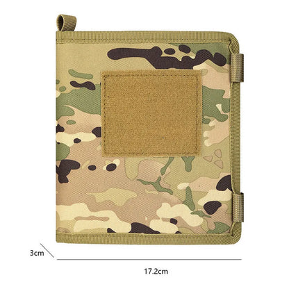 Tactical Map Storage Bag – Foldable Sundries Pouch, EDC Utility Tool Pocket with Hook & Loop, Outdoor Hiking, Camping, Hunting Accessories