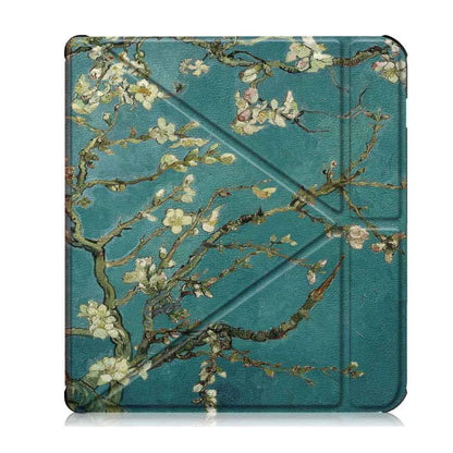 Kobo Sage 2021 Origami Leather Case — Thinnest Smart Cover for 8″ N777/N778K with Auto Wake/Sleep