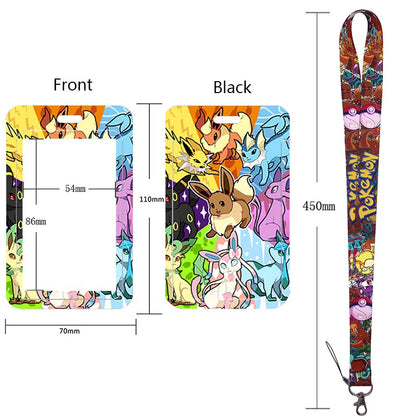 Neck Strap Lanyard for Keys and ID Cards – Badge Holder, Keychain, Key Rings, Fashion Accessory Gift