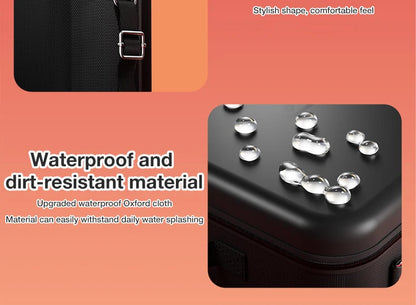 Large Waterproof Carrying Bag for Switch 2 – Travel Storage Case with Charger & Handle Slot, Anti-Scratch Game Accessories Organizer
