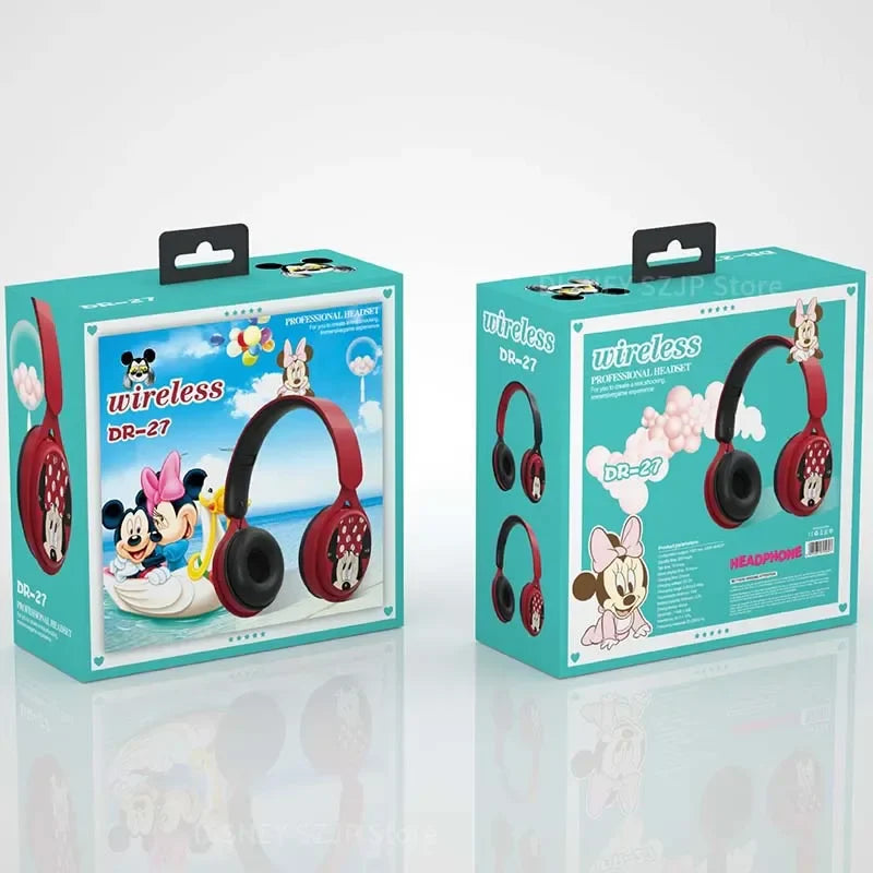 Disney Marvel Y08 Wireless Bluetooth Headphones – Foldable HIFI Surround Sound Earphones for Kids