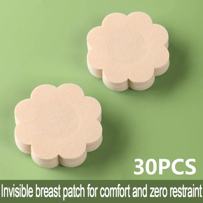 30/50/100PCS Nipple Stickers – Adhesive Chest Bra Pads, Boob Sticky Pads & Breast Nipple Covers for Pantyhose (NYP01)