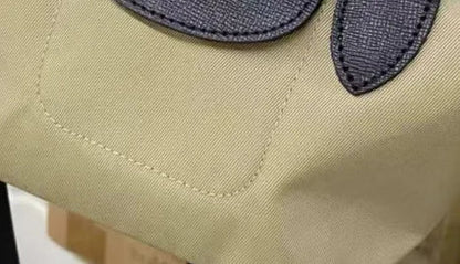 Women's Big Hobo Bag — Energy Twill Crossbody Bag with Short Handle, High-Quality Fashion Handbag