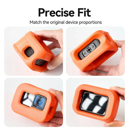 TELESIN Floating Waterproof Case – Buoyant Protective Diving Shell for GoPro Hero 9/10/11/12/13