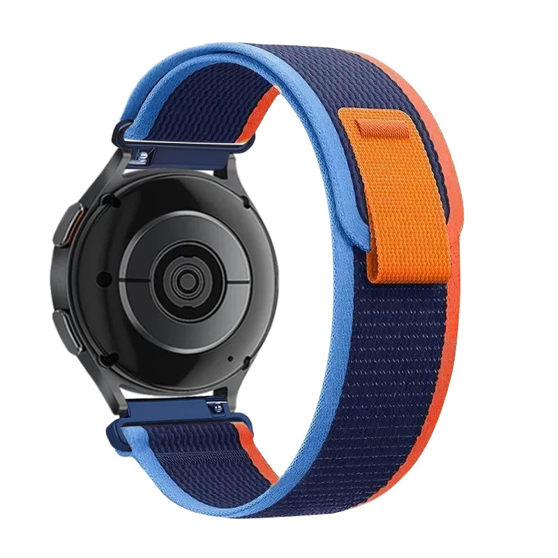 22mm Sport Nylon Watch Band for NORTH EDGE APACHE-46 – Trail Loop Replacement Strap Bracelet Correa Durable Adjustable Wristband