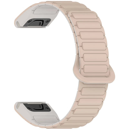 Silicone Magnetic QuickFit Strap for Garmin Fenix — Compatible with Fenix 8/7X/7/7S/5X/5S Plus/3HR (20mm, 22mm, 26mm)