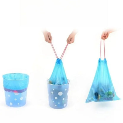 30/300PCS Portable Garbage Bags – Thickened Disposable Trash Bags for Household & Kitchen Use