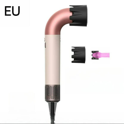 EU High-Speed Leafless Hair Dryer – Negative Ion Salon Diffuser Nozzle for Precise Styling