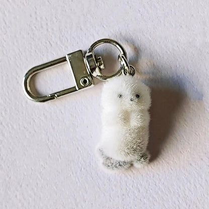 Cartoon Plush Koala Keychain – Cute Fluffy Doll Bag Pendant, DIY Keyring Charm Gift for Women