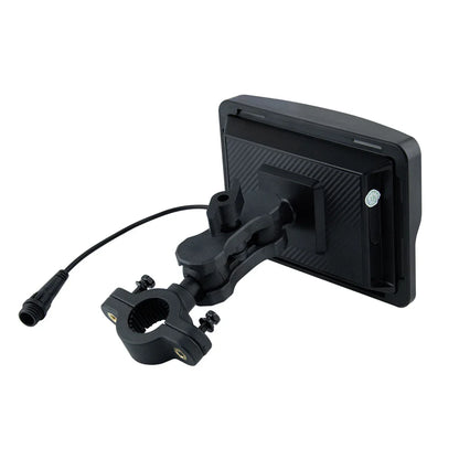 EKIY 5" Portable Motorcycle GPS Navigation Display – Digital Dashboard with Wireless CarPlay & Android Auto