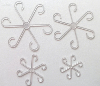 Plant Stem Support Clips – Flower Stem Fixer & Anti-Toppling Hydroponic Branch Rack for Garden