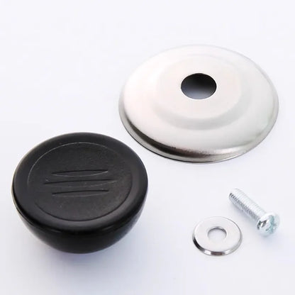Colored Stainless Steel Pot Lid Knobs - Universal Pan Lid Replacement Handle with Screwdriver