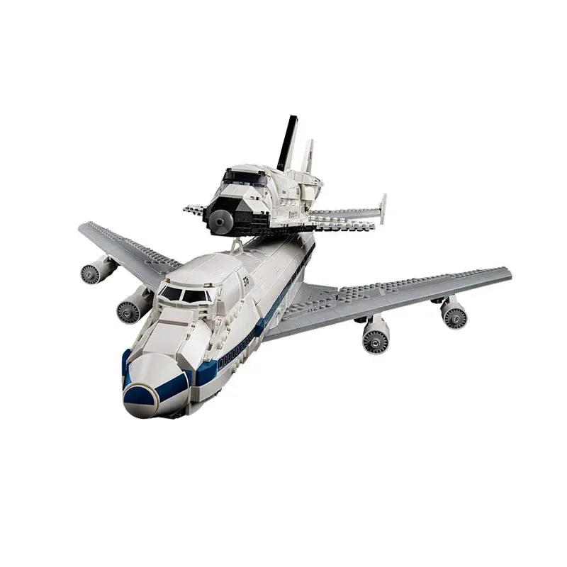 2025 ICONS Shuttle Carrier Aircraft Model – 10,360 DIY Building Blocks Bricks Toy for Kids, Creative Home Decor & Christmas Gift