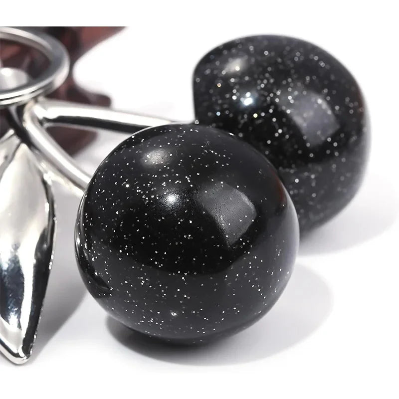 Cute Cherry Keychain Bag Charm – Purse Accessory for Handbags, Women’s Gift
